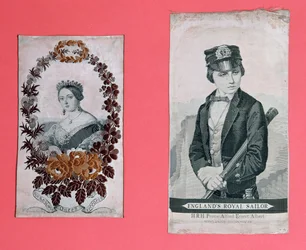 Queen Victoria and Prince Albert bookmarks